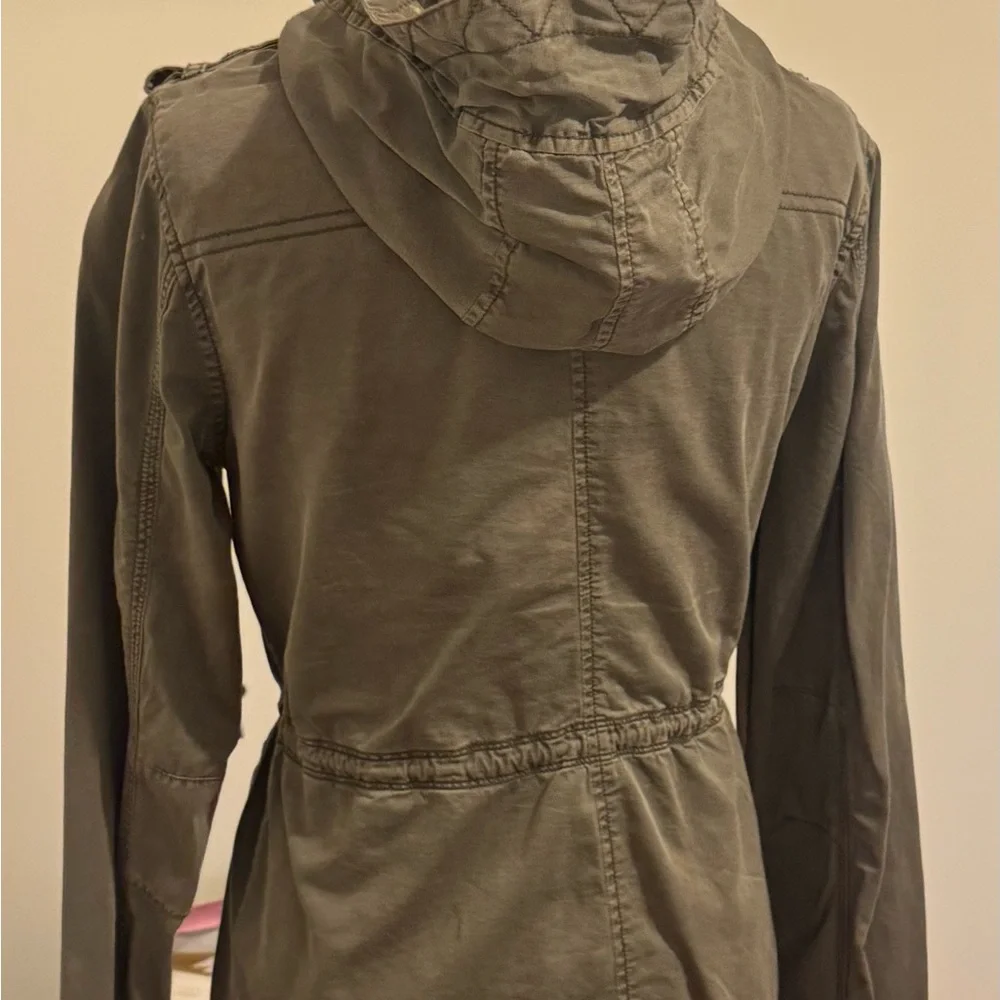 Hive & Honey Olive Utility Jacket - Picture 2 of 5